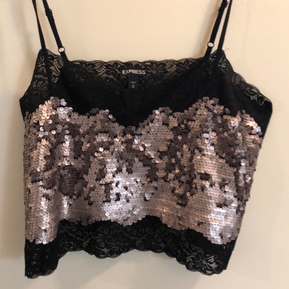 NWOT Express Sequen Tanktop